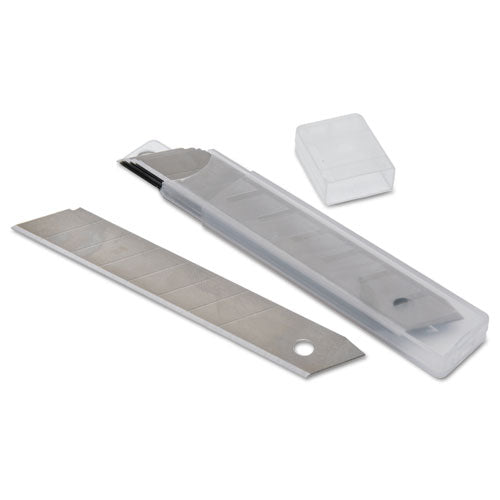 Image of 5110016218439, Skilcraft Snap-Off Replacement Blades, 8 Pt, 18 Mm, 10/pack