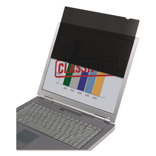 Image of 7045015708897, SKILCRAFT Shield Privacy Filter for 24" Widescreen Flat Panel Monitor/Laptop, 16:10 Aspect Ratio