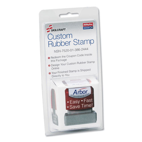 Image of 7520013862444, SKILCRAFT Custom Stamp Order Kit