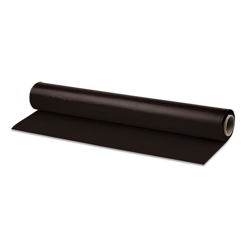 Image of 8135005796487, SKILCRAFT Plastic Sheeting, 20 ft x 100 ft, Black