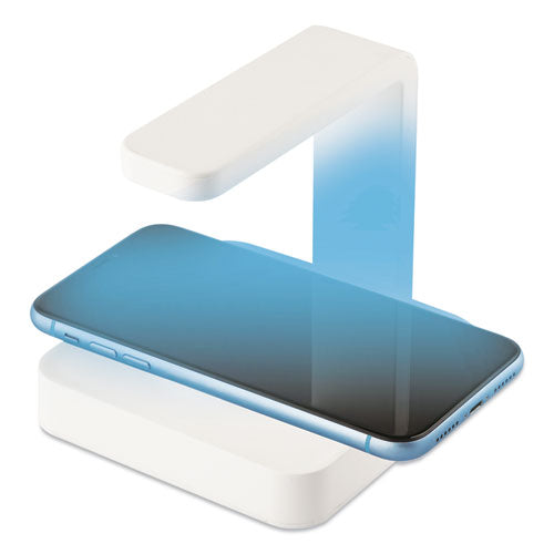 Image of Sterilizer And Wireless Phone Charger, White
