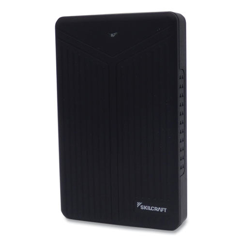Image of 7050016897545, SKILCRAFT Portable Hard Drive, 4 TB, USB 3.0, Black