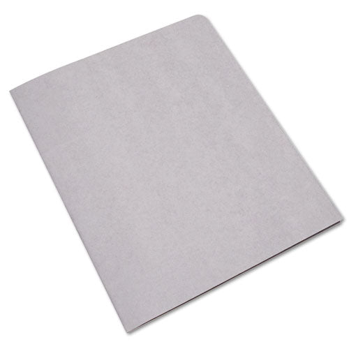 Image of 7510005842491, SKILCRAFT Double Pocket Portfolio, 0.38" Capacity, 11 x 8.5, Gray, 25/Box