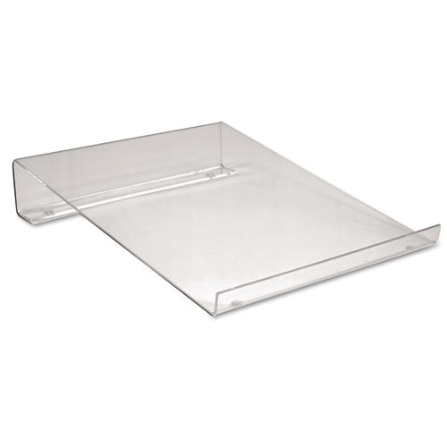 Image of Victor® Large Angled Acrylic Calculator Stand, 9 X 11 X 2, Clear