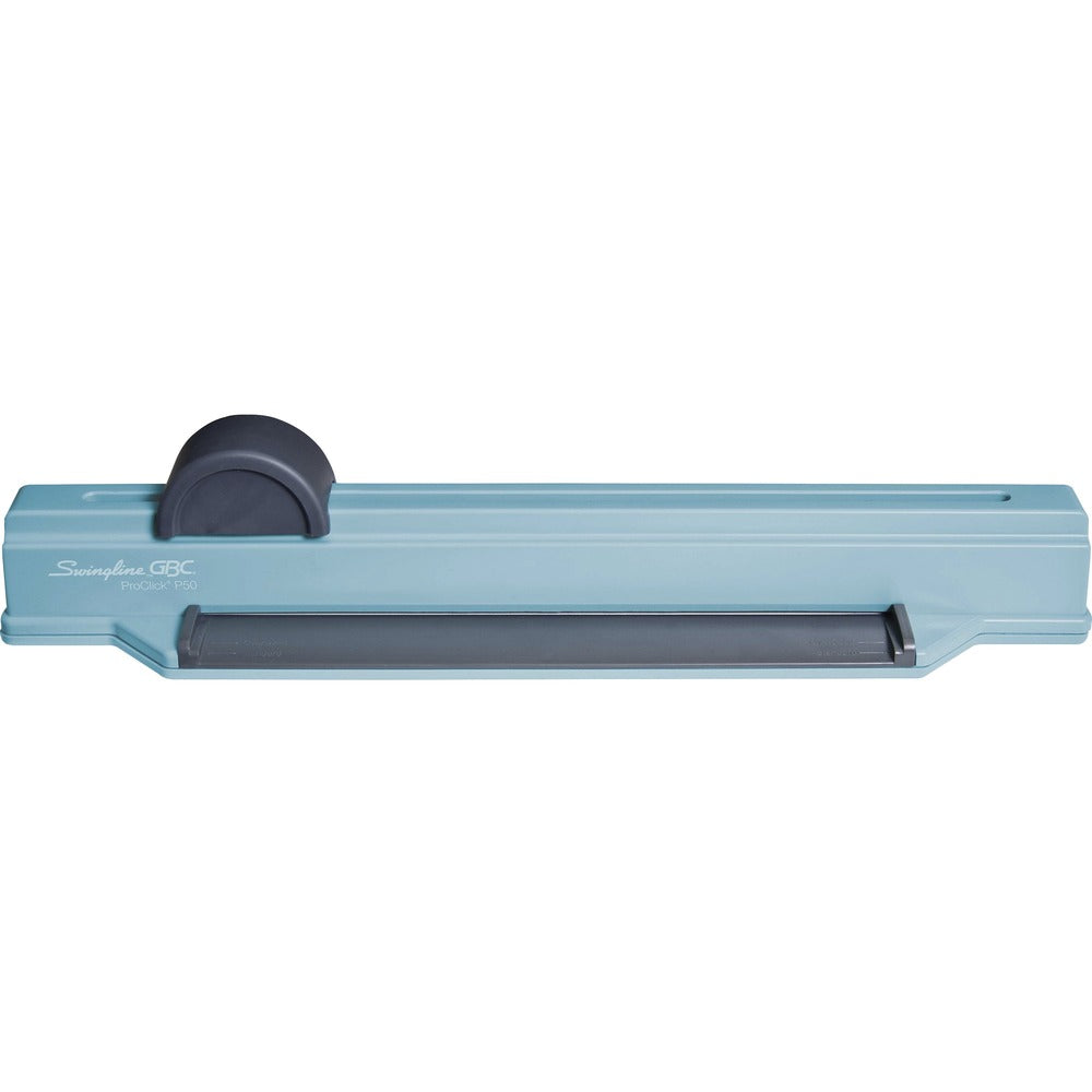 Image of GBC Rotary Binding Punch, 17-3/4"x2-3/4"x3-1/2", Blue