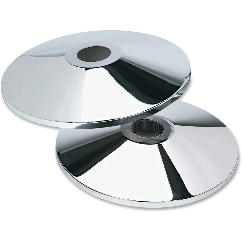 Image of Tatco Stanchion Flat Bases, Box 2 of 2, 14"Diameter, 2/BX, Chrome
