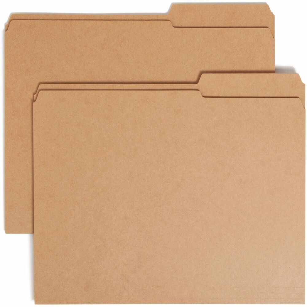 Image of Smead Folder,2/5 Right Tab Cut,2 Ply,Letter,100/BX,MLA