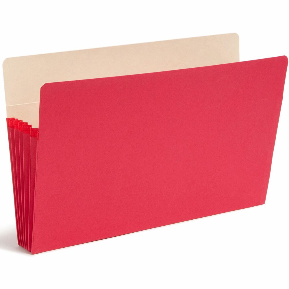 Image of Smead Top-Tab File Pocket, Lgl, 14-3/4"Wx9-1/2"H, 5-1/4" Exp, RD