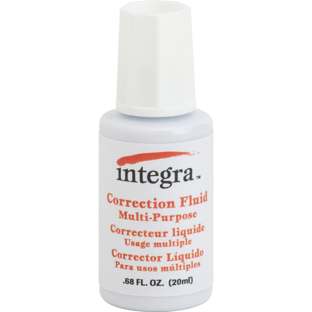 Image of Integra Correction Fluid, Multipurpose, 20ml, White