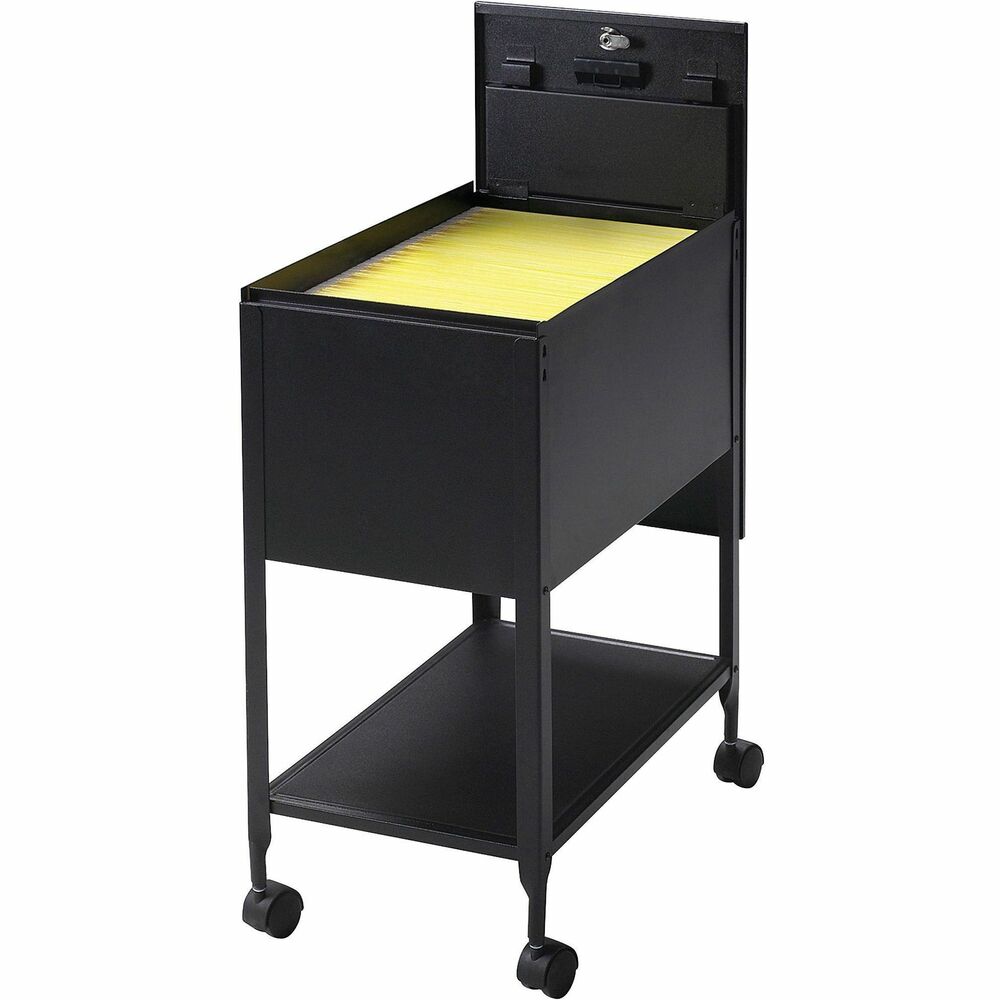 Image of Lorell Standard Mobile File, Locking, 13-1/2"x24-3/4"x28-1/4", BK