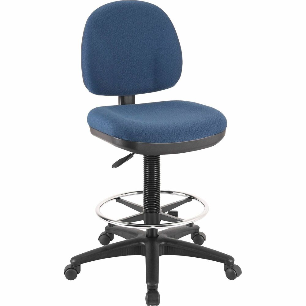 Image of Lorell Adjustable Multi Task Stool,24"x24"x40-1/2"x50-1/2",Blue