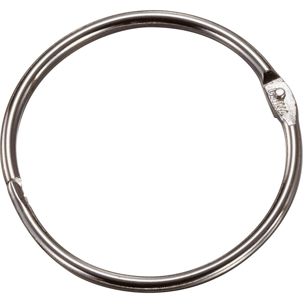Image of Officemate Book Rings, 1-1/2" Diameter, 100/BX, Silver
