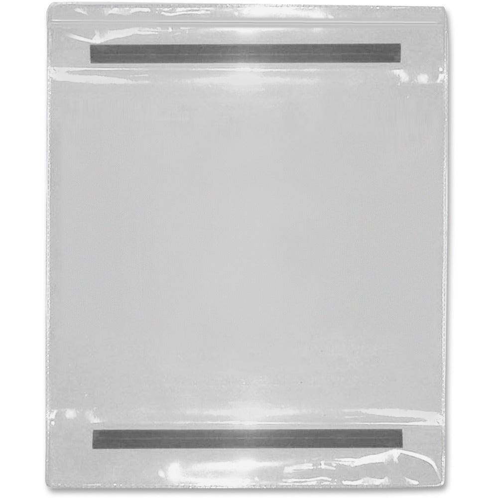 Image of Tatco Magnetic Vinyl Pockets, 9"x12"Insert Size, 25/BX, Clear