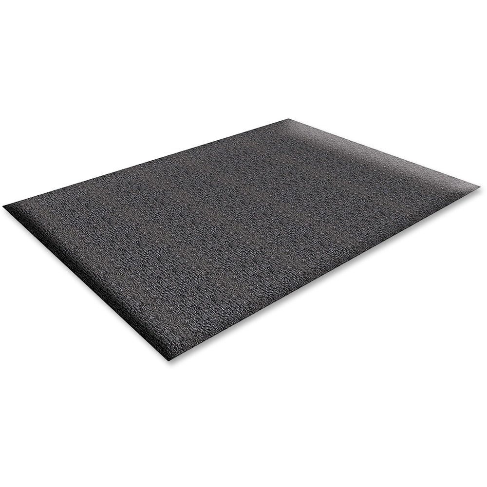 Image of Genuine Joe Floor Mat, Anti-Fatigue, Thick Vinyl, 3'x5', Black