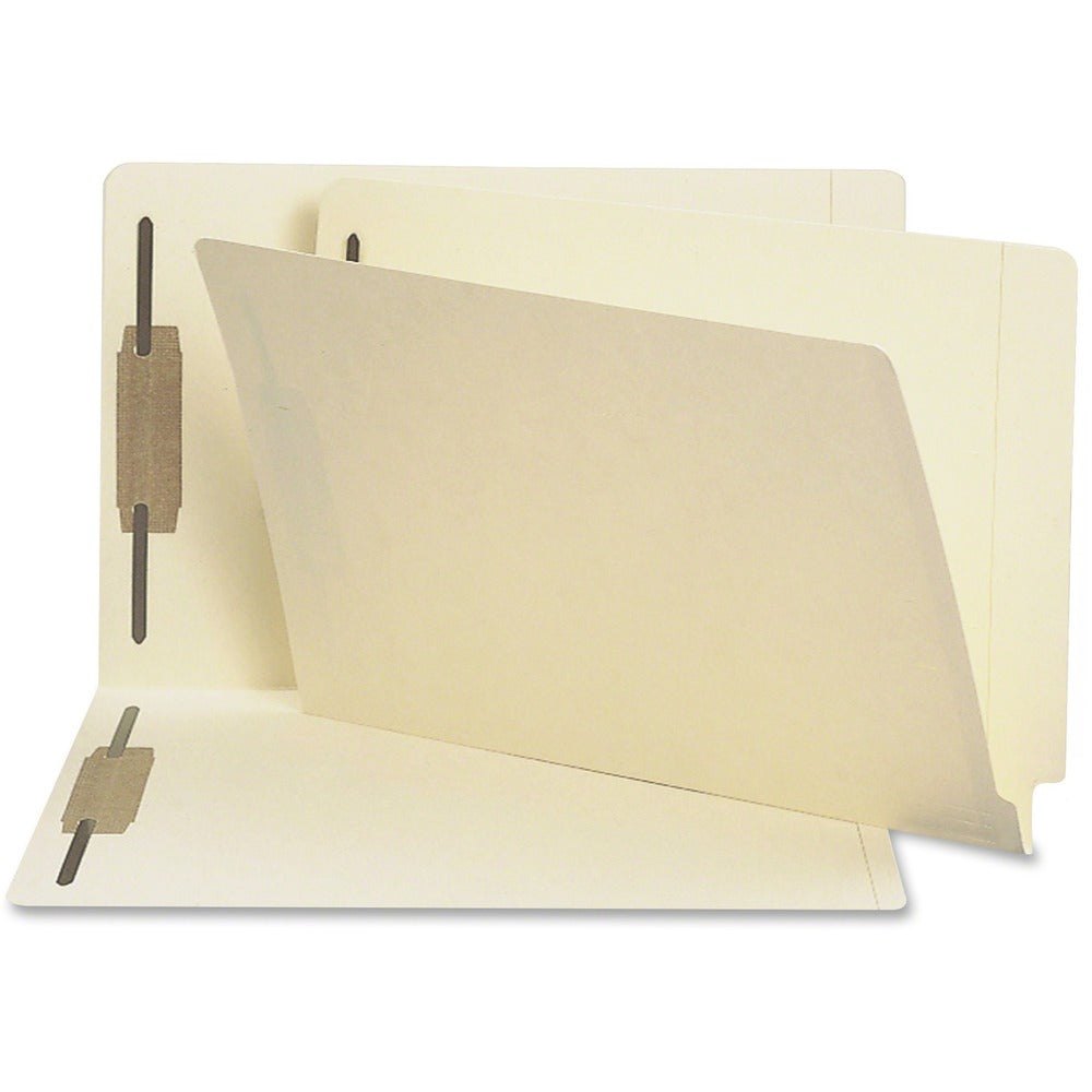 Image of Smead End Tab Fastener Folder, Straight Cut, Lgl, 50/BX, MLA