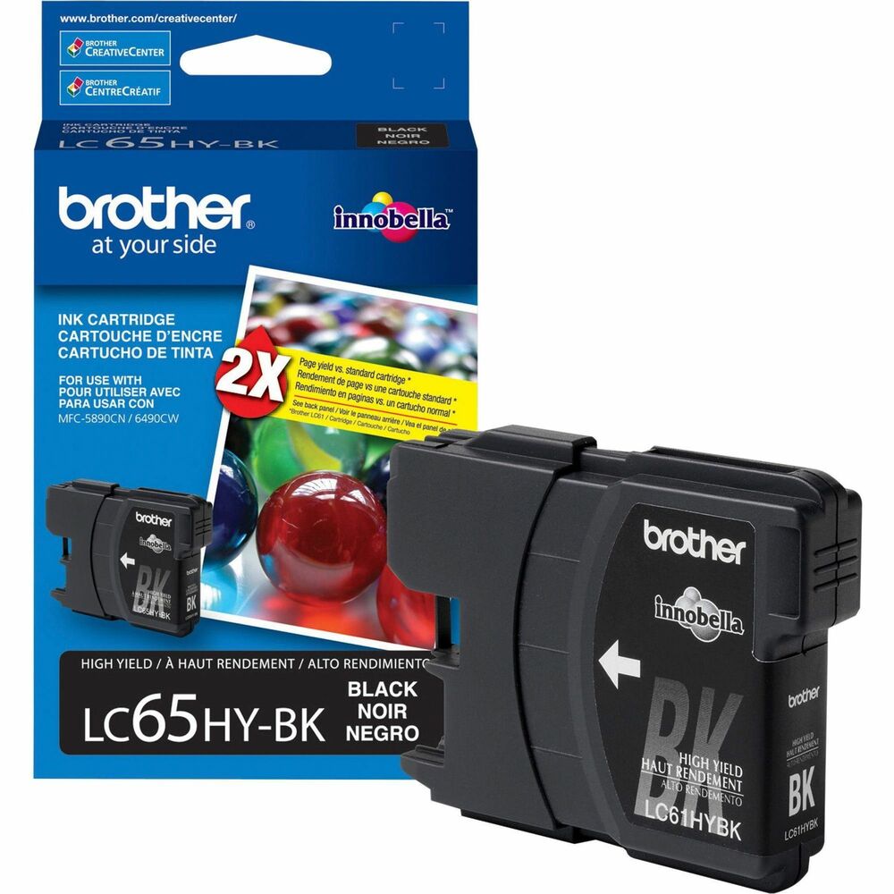 Image of Brother Ink Cartridge, f/MFC-5890CN/MFC-5895CW, 900 Page Yield, BK