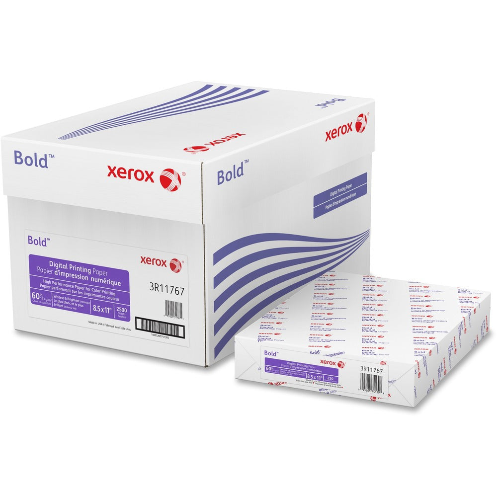 Image of Xerox Copy/Printer Paper,100 GE/114 ISO,60Lb,8-1/2"x11",250/PK,WE