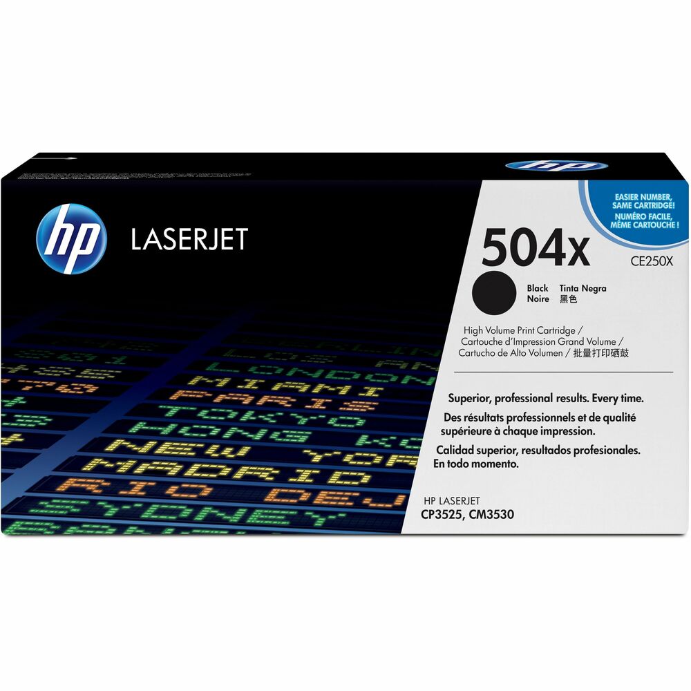 Image of Hewlett-Packard Toner Cartridge, High Capacity, 10500 Page High Yield, Black