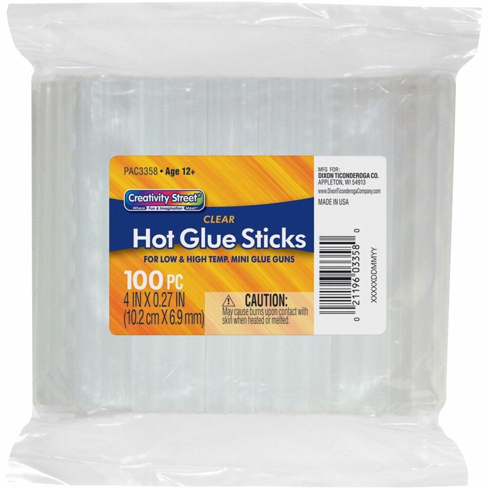 Image of Pacon Glue Sticks, Dual-Temperature, 4"x5/16", 100/PK