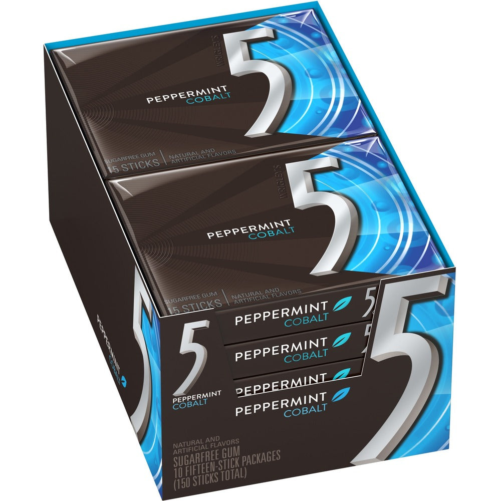 Image of Mars, Inc Cobalt Gum, Individually wrapped, 10/BX, Peppermint