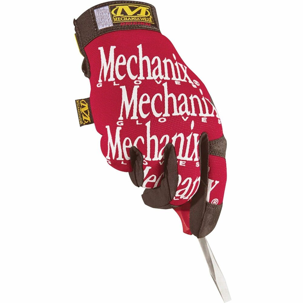 Image of Mechanix Wear Mechanix Glove, 2-Ply, Size 10, Red