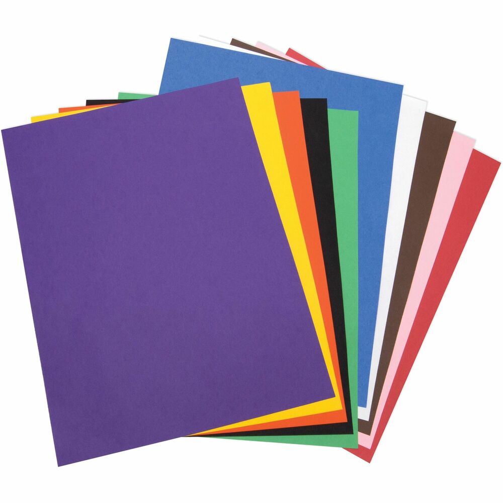 Image of Pacon Construction Paper,76 lb.,18"x24",50/PK,Assorted