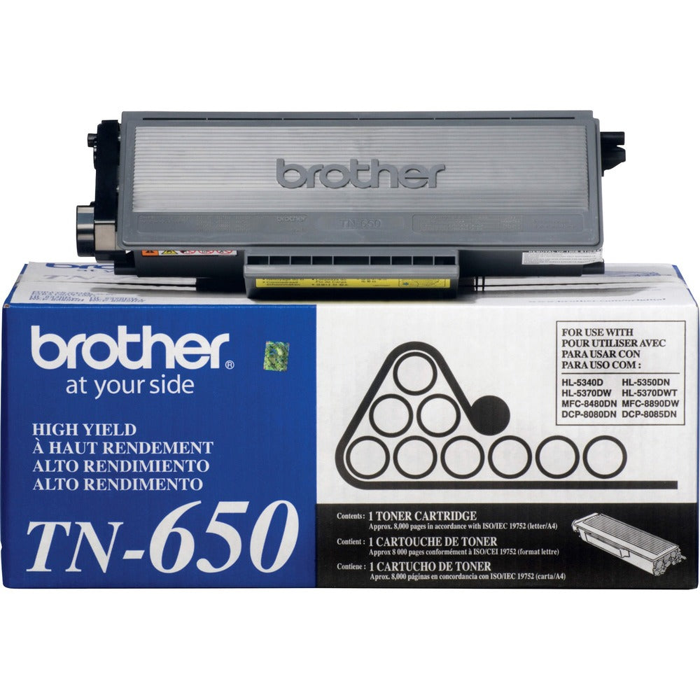 Image of Brother Toner Cartridge, High Yld, 8000 Page Yield, Black