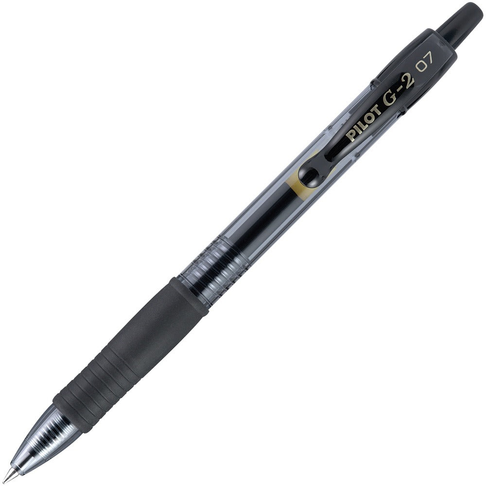 Image of Pilot Gel Pen,Retractable/Refillable,Fine Point,Black