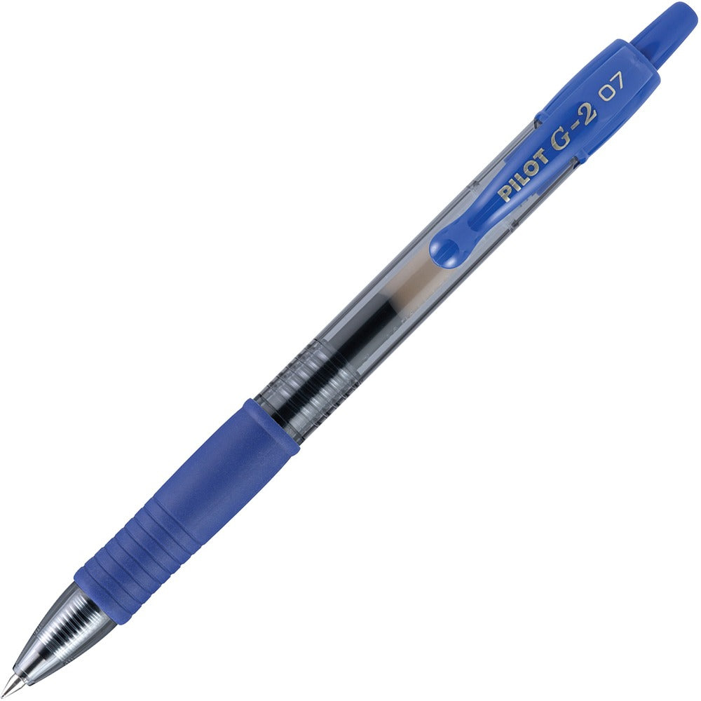 Image of Pilot Gel Pen,Retractable/Refillable,Fine Point,Blue