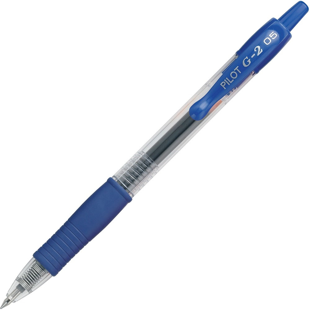 Image of Pilot Gel Pen, Retractable, Refillable, Extra Fine Point, Blue