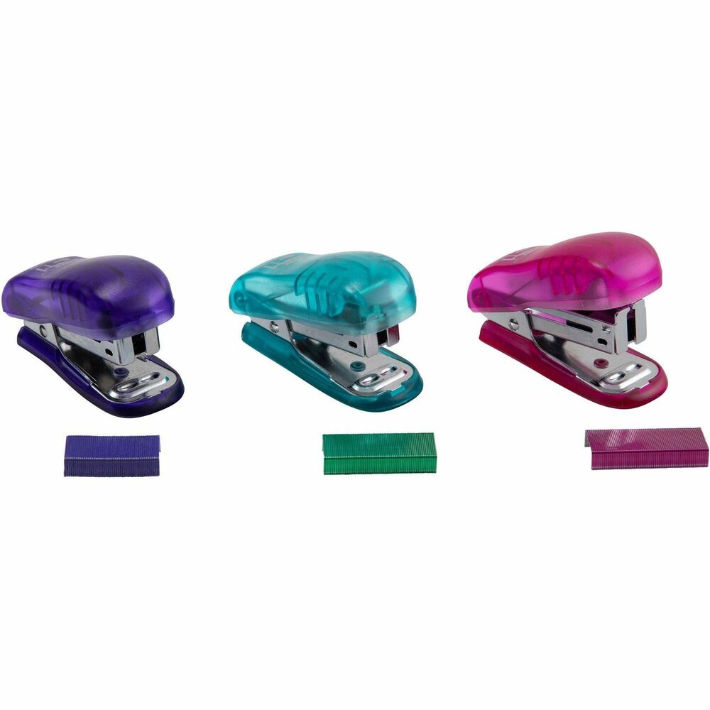 Image of Charles Leonard, Inc Mini Stapler Kit, Built-in Staple Remover, 1000 Staples, AST