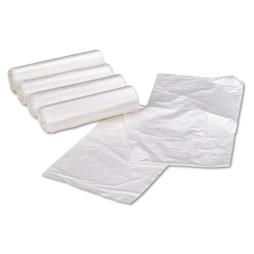 Image of Ultra Plus® Can Liners, 33 gal, 11 mic, 33" x 40", Natural, 10 Bags/Roll, 10 Rolls/Carton