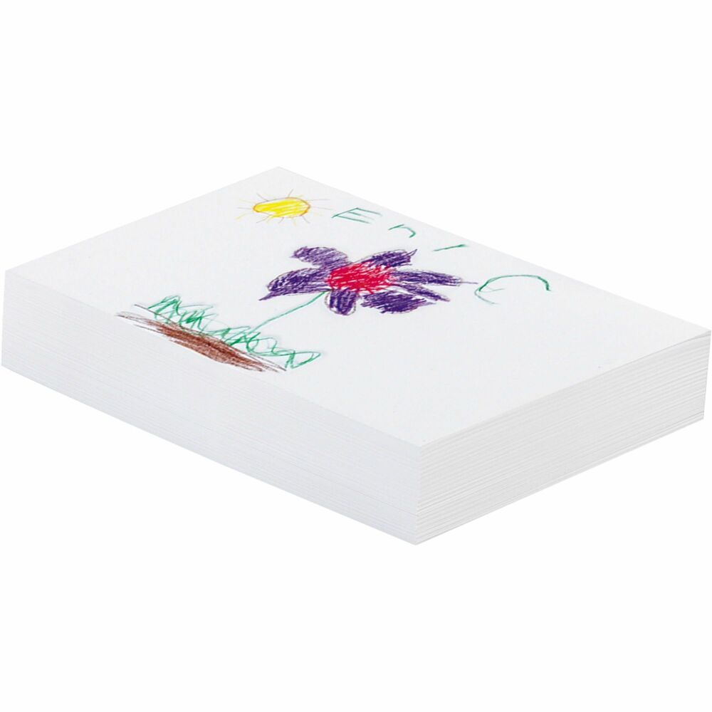 Image of Pacon Drawing Paper, Recycled, 60lb, 12"x18", 500/RM, White