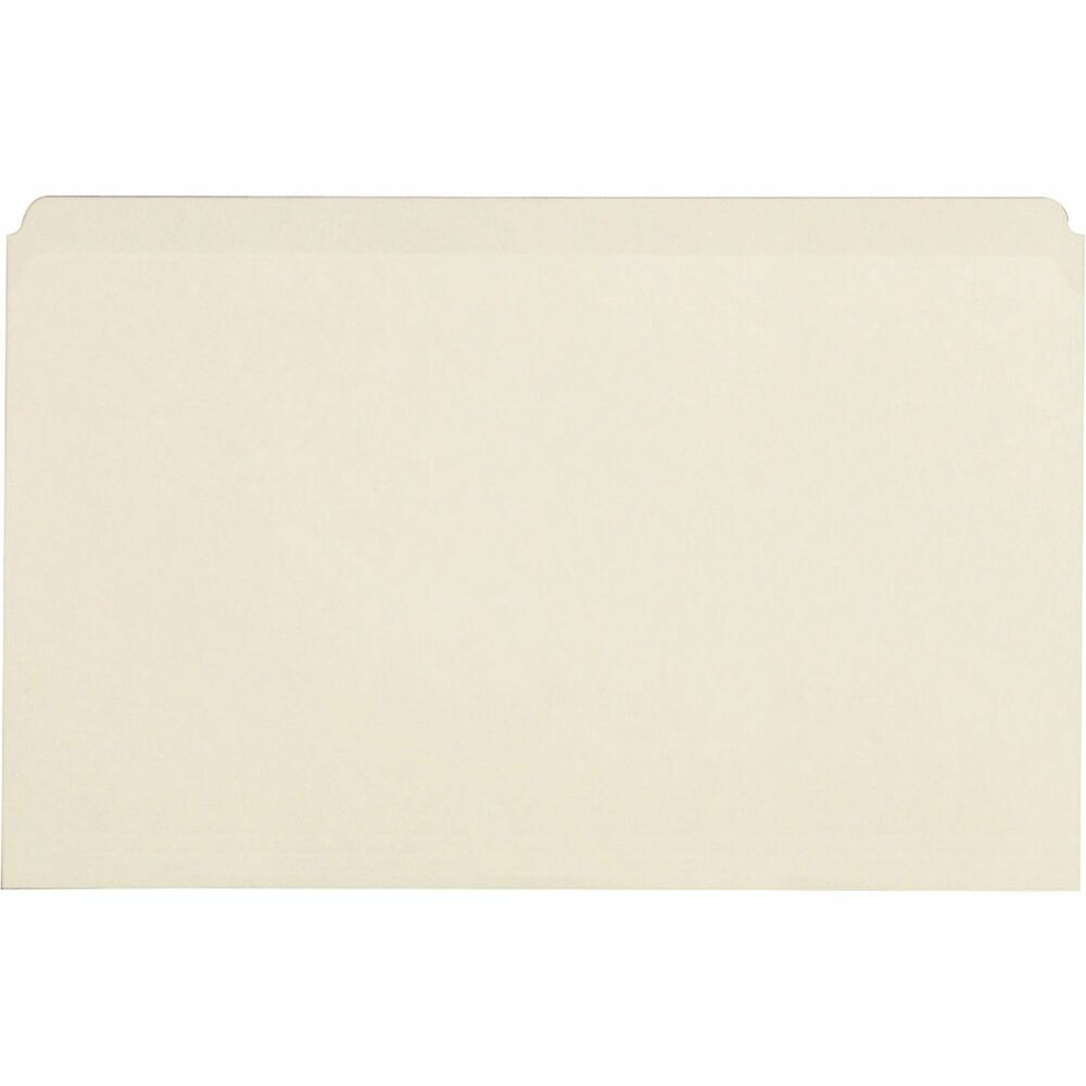 Image of Business Source File Folders, Straight-Cut Tab, 11 Pt, Legal, 100/BX, MA