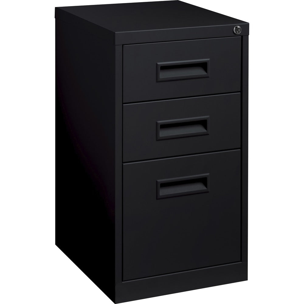Image of Lorell Mobile Pedestal, B/B/F,15"x19"x27-3/4", Black