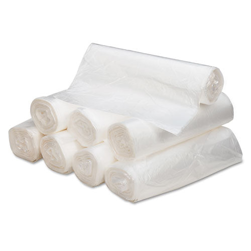 Image of Ultra Plus® Can Liners, 56 gal, 16 mic, 43" x 48", Natural, 20 Bags/Roll, 10 Rolls/Carton