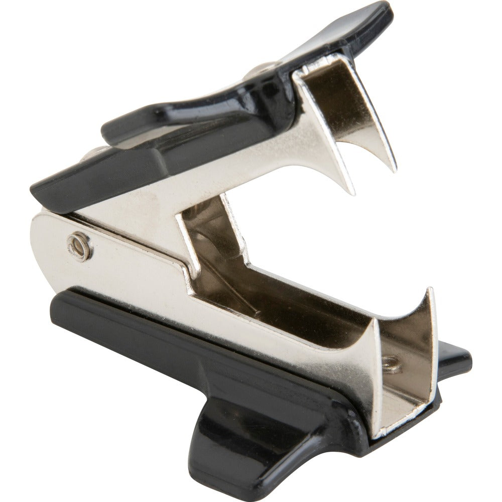 Image of Business Source Staple Remover, Plastic Grip, Black