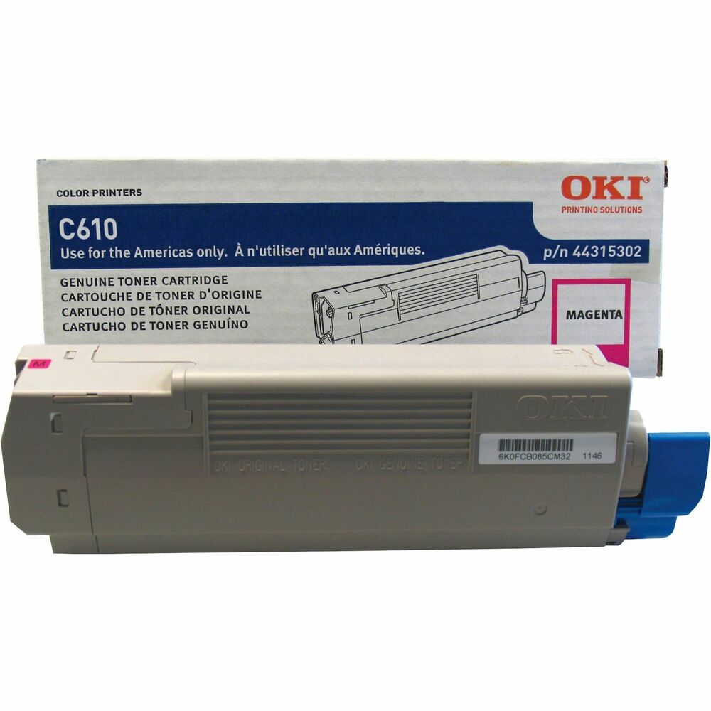 Image of OKI Toner Cartridge, 6000 Page Yield, Magenta