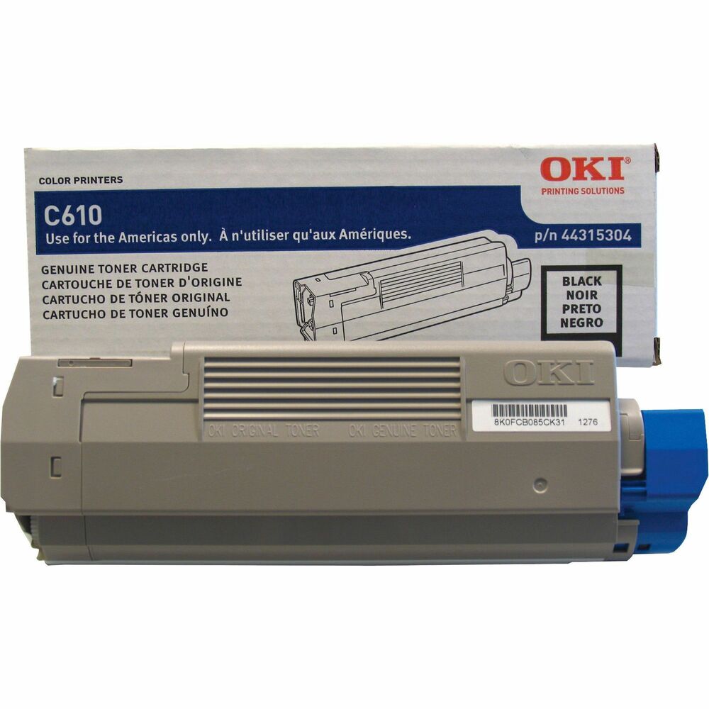 Image of OKI Toner Cartridge, 8000 Page Yield, Black