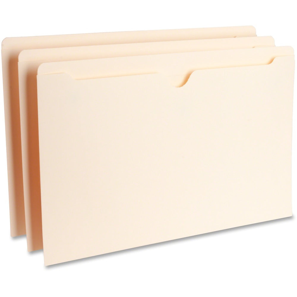 Image of Business Source File Pocket,Straight Cut Tab,Flat,50 Cap.,Legal,100/BX,MLA