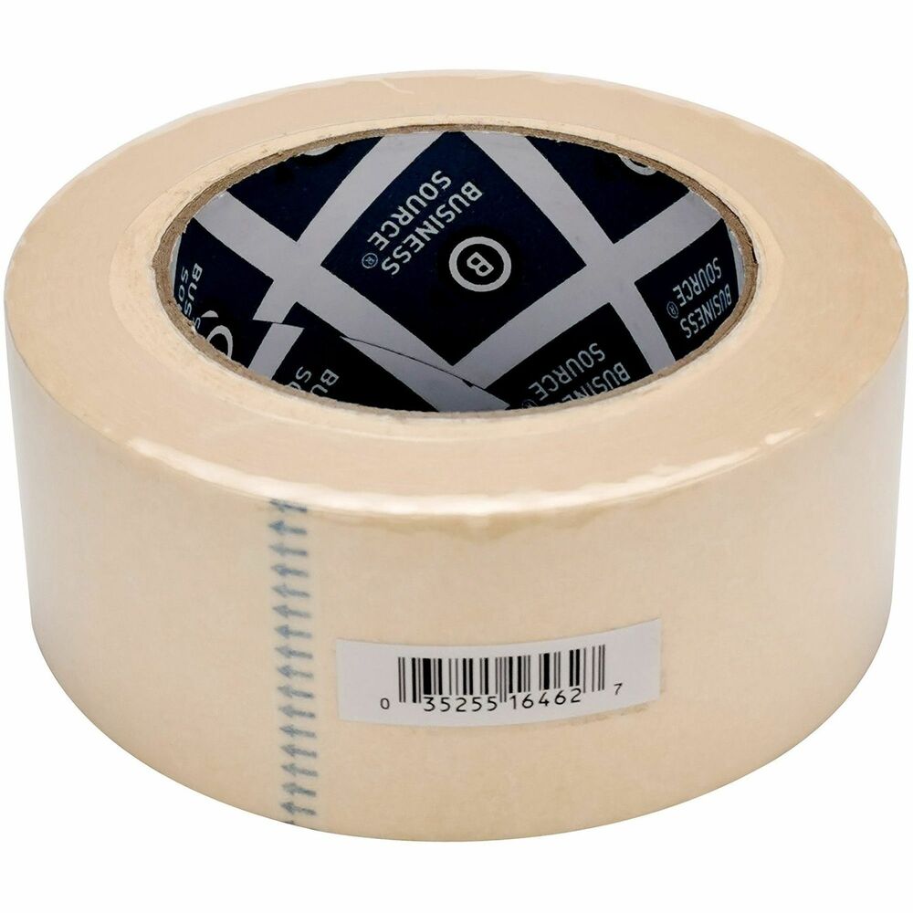 Image of Business Source Masking Tape, 3" Core, 2"x60 Yards, Natural Kraft