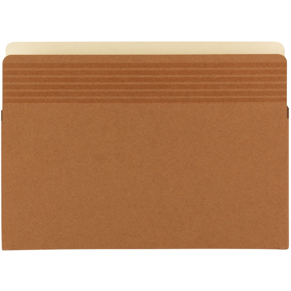 Image of Smead Pockets,Easy Grip,Strt Cut Tab,Lgl,1-3/4" Exp,25/BX,RDR