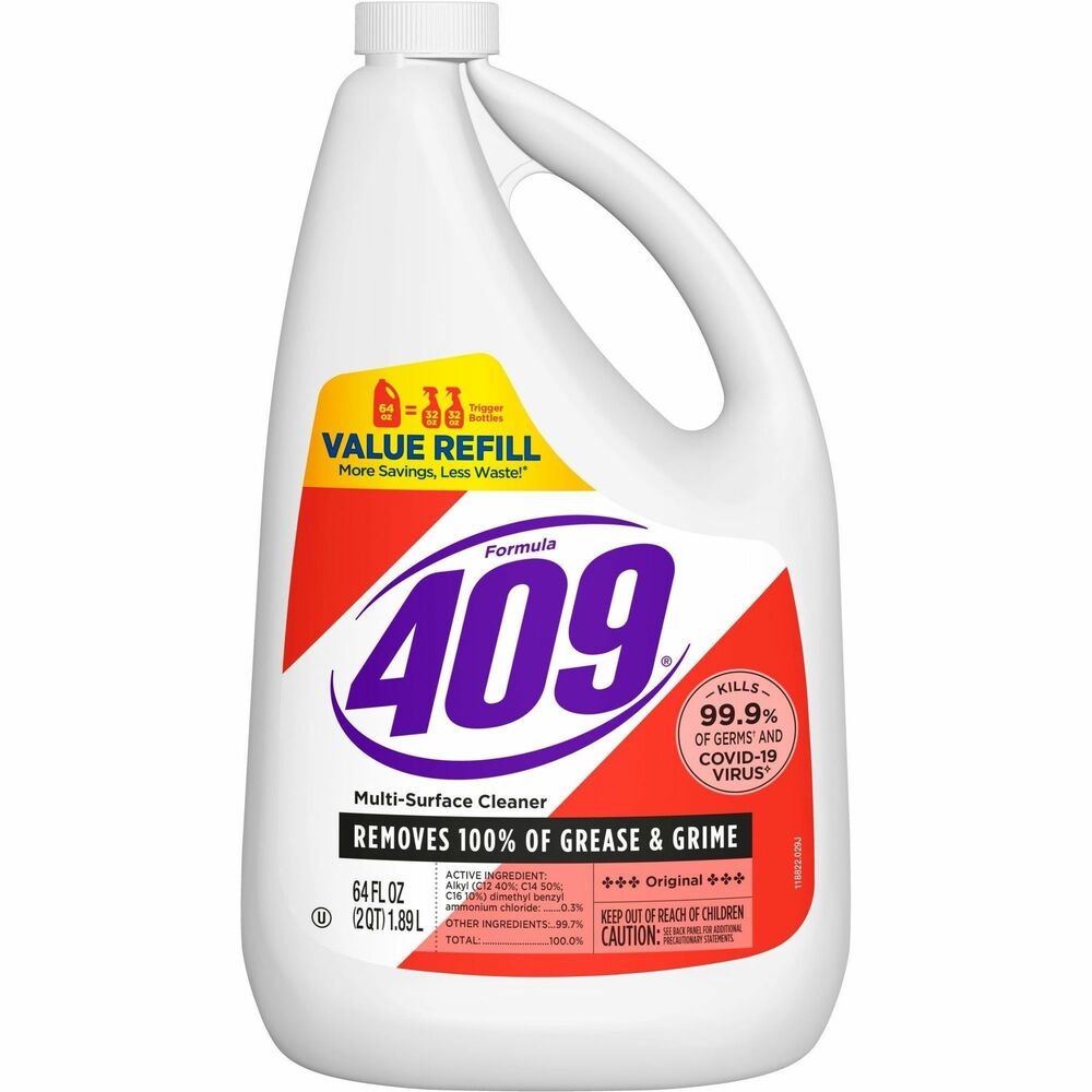 Image of Clorox Company Multisurface Cleaner, Formula 409, 64 fl oz, White