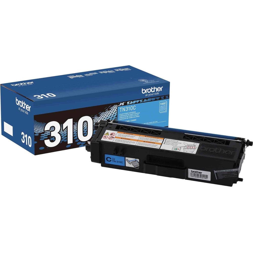 Image of Brother Replacement Cartridge, 1500 Page Yield, Cyan