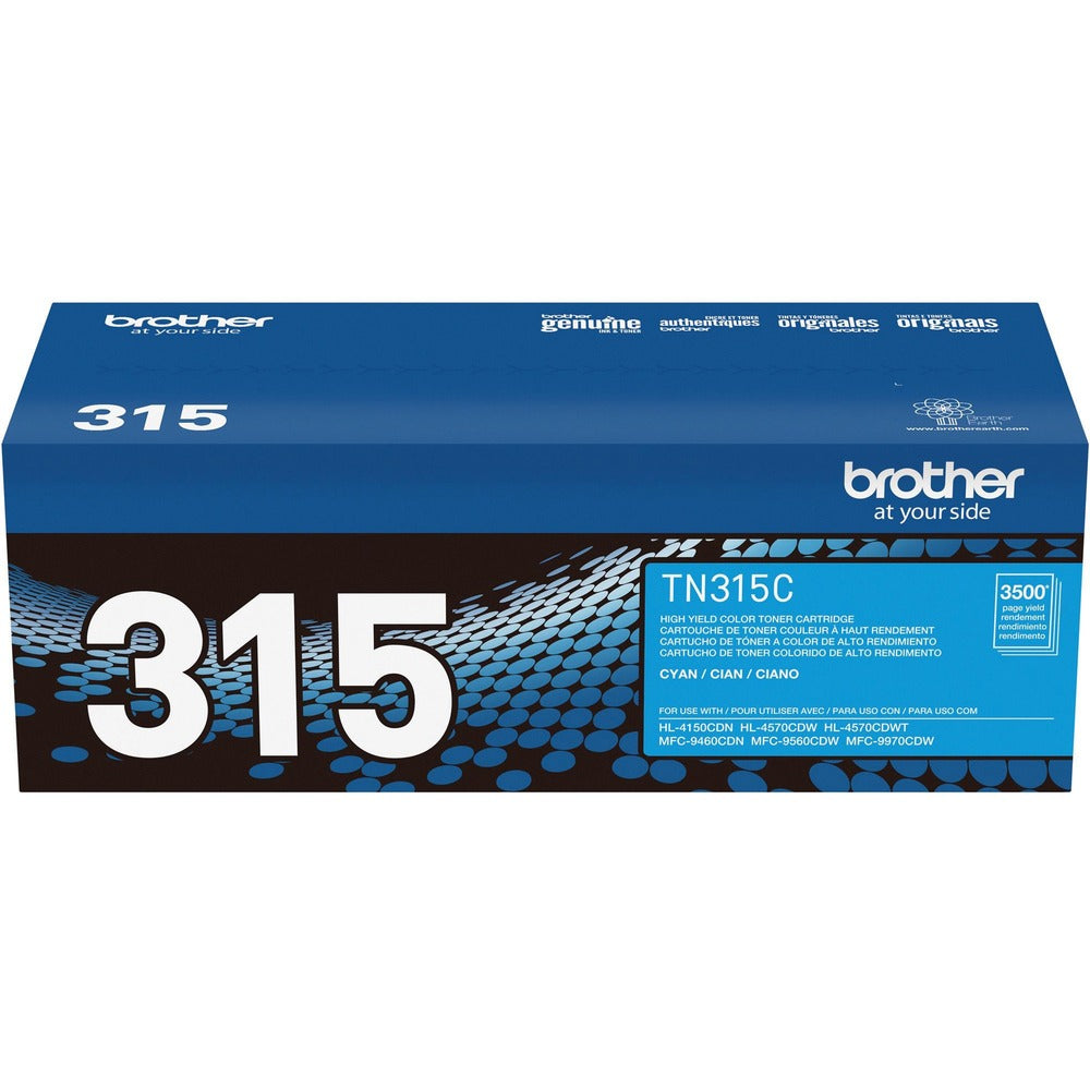 Image of Brother Replacement Cartridge,High Yield,3500 Page Yield,Cyan