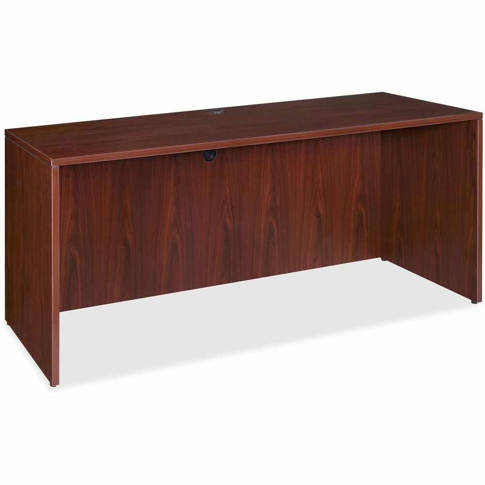 Image of Lorell Credenza Shell, 72"x24"x29-1/2",Mahogany