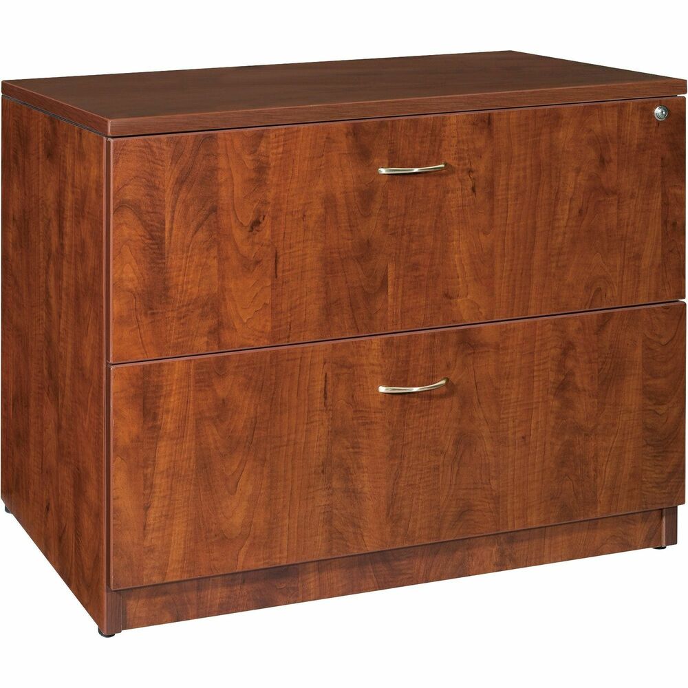 Image of Lorell Lateral File, Anti-tip, 35"x22"x29-1/2",Cherry