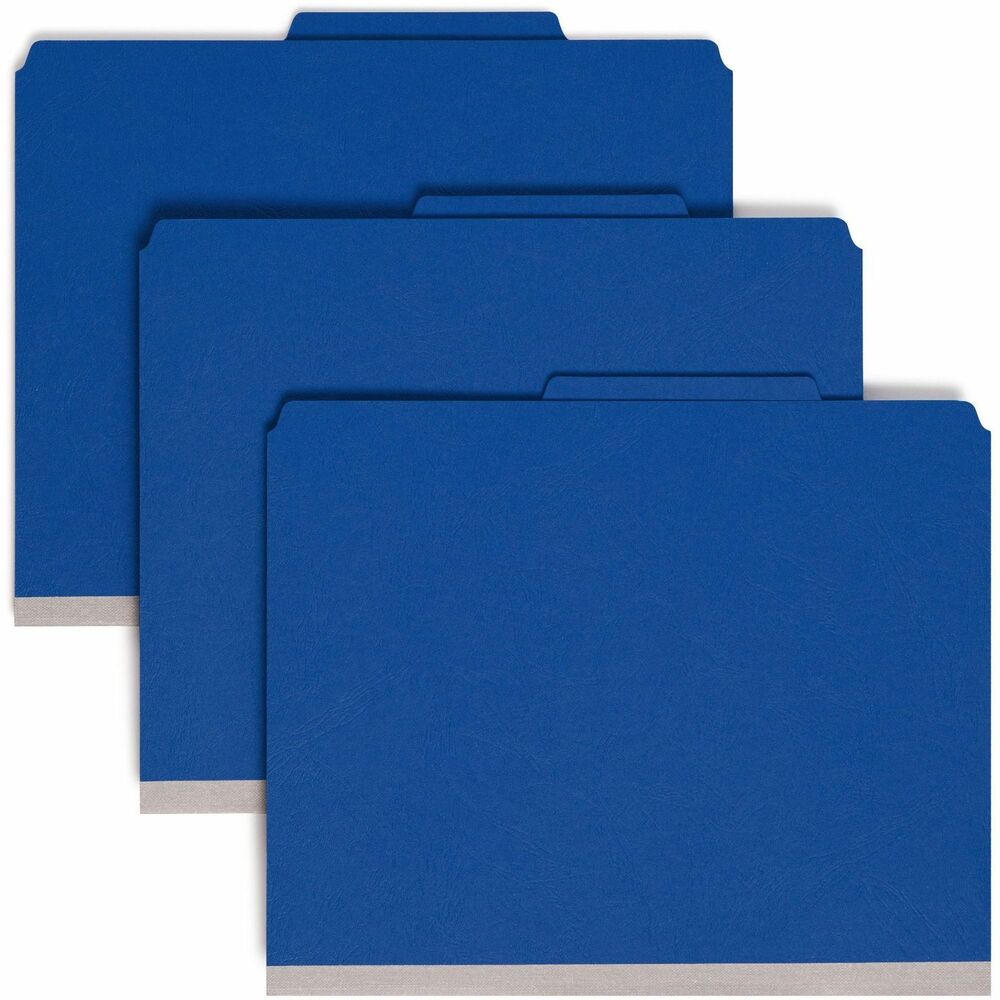 Image of Smead Classification Folders,2"Exp,2 Div,Top Tab,Letter,10/BX, DBE
