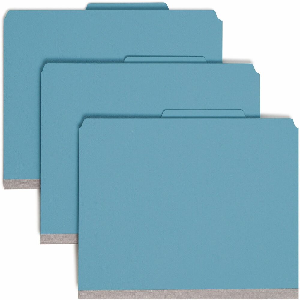 Image of Smead Classification Folders,2"Exp,2 Div,Top Tab,Letter,10/BX, BE