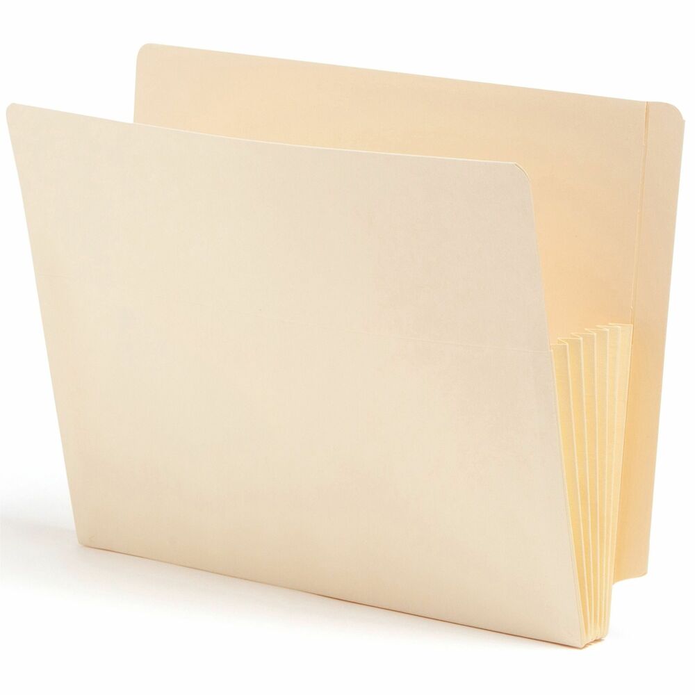 Image of Smead File Pockets, End Tab, 5-1/4" Exp, Ltr, 10/BX, MLA